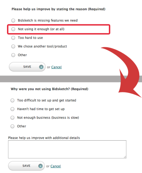 Cancel Form Flow